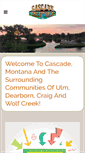 Mobile Screenshot of cascademontana.com